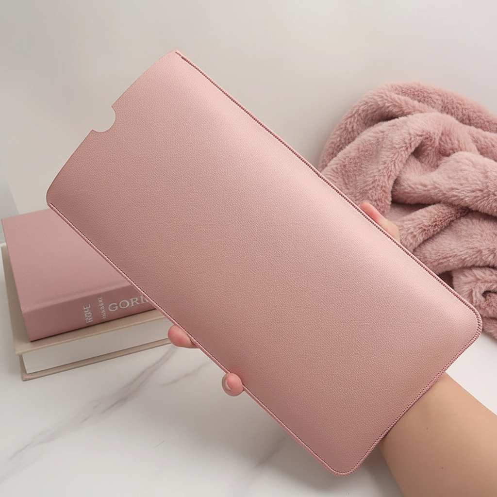 Pochette rose lifestyle