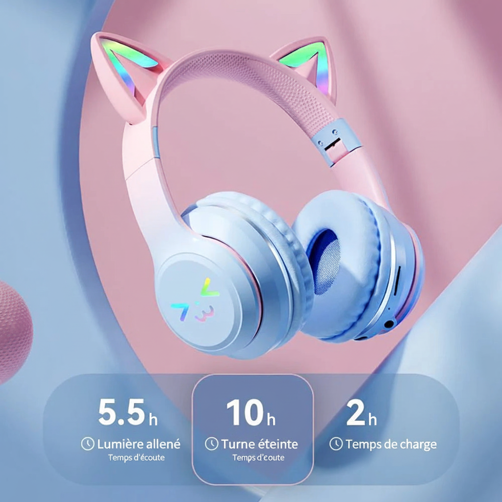 Casque autonomie français fond violet-rose