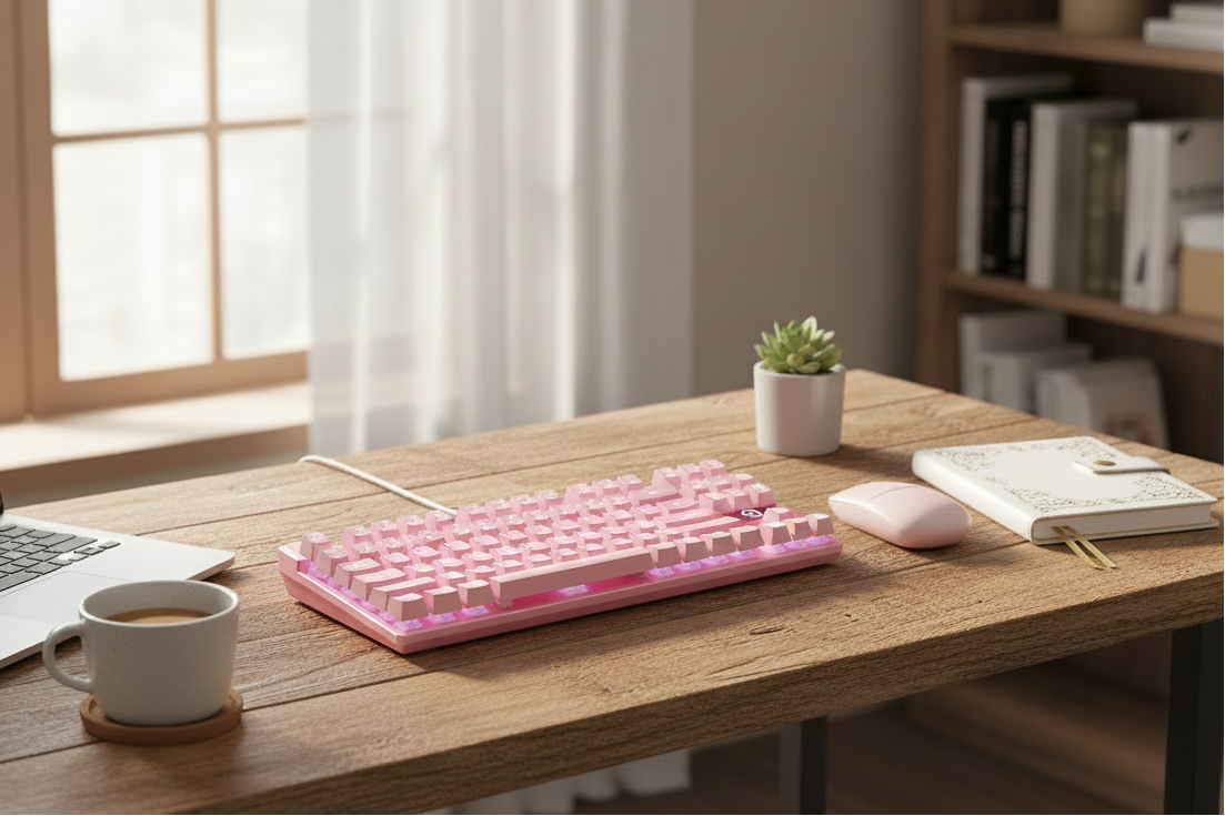 Clavier Rose Nouveau Setup